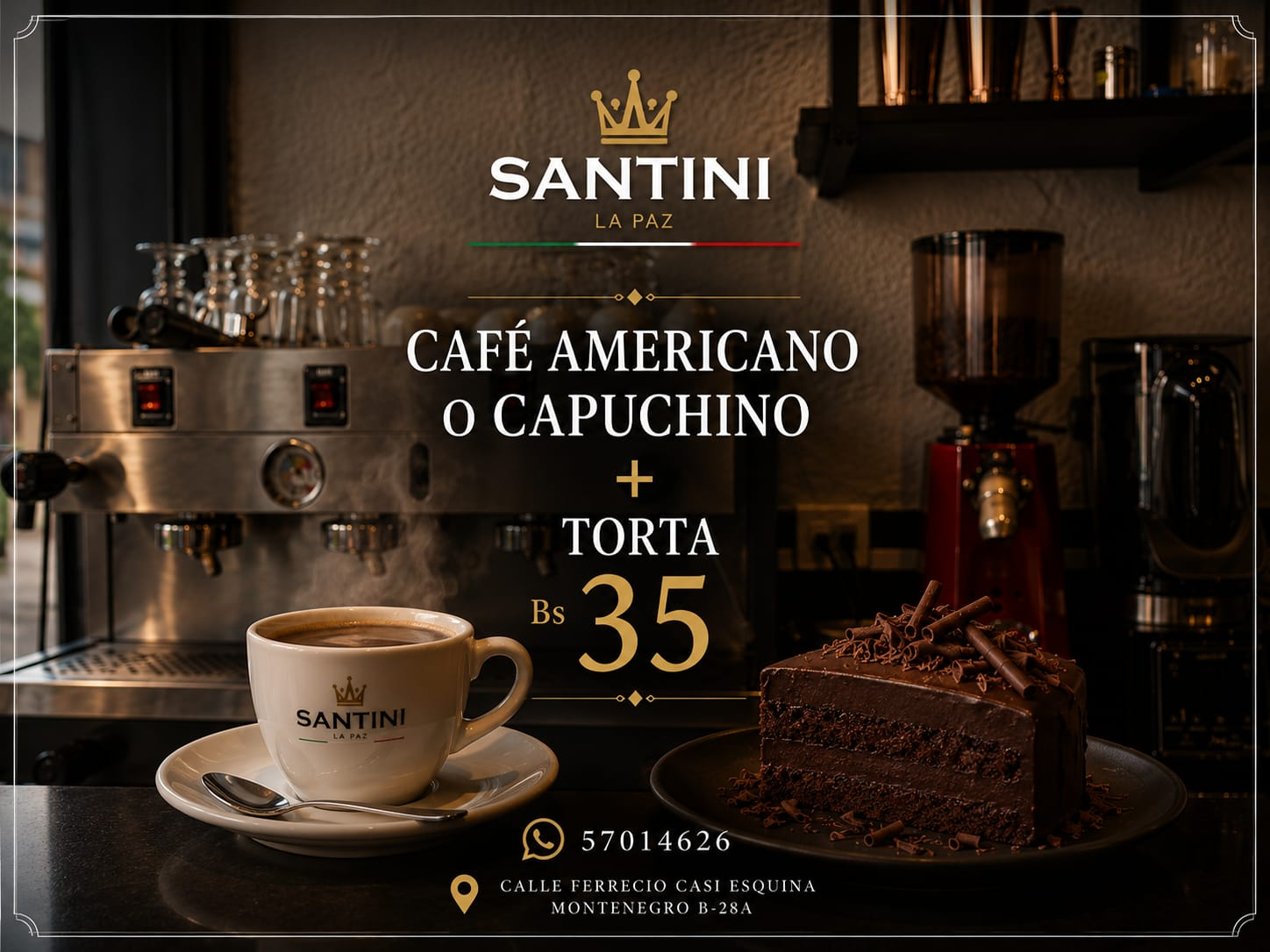 Promo café + torta